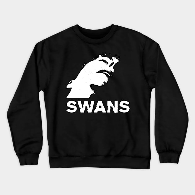 This Is SWANS Crewneck Sweatshirt by Aprilskies